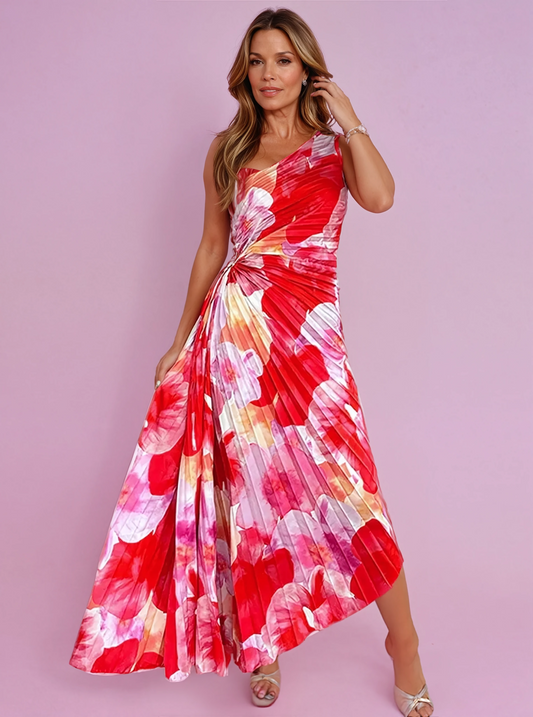 Kacie Pleated Summer Dress