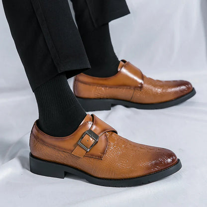 Men's Zenvor Genuine Leather Shoes
