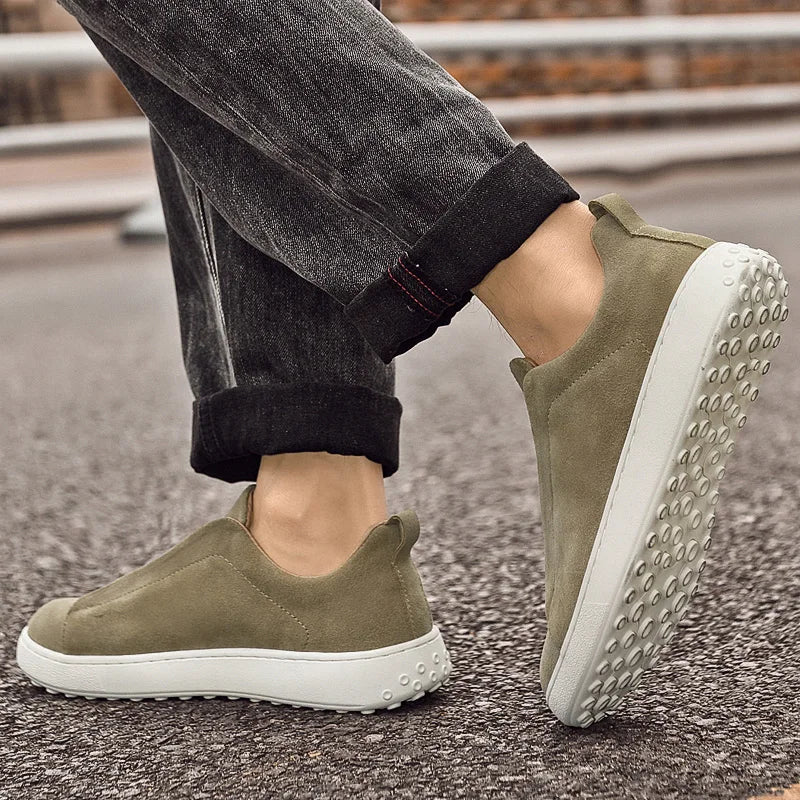 Lusano Men's Suede Sneakers