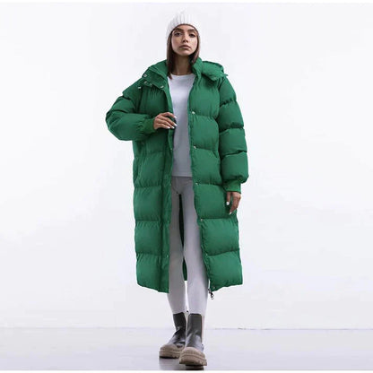 Brooklyn| Women’s Winter Hooded Long Warm Puffer Coat