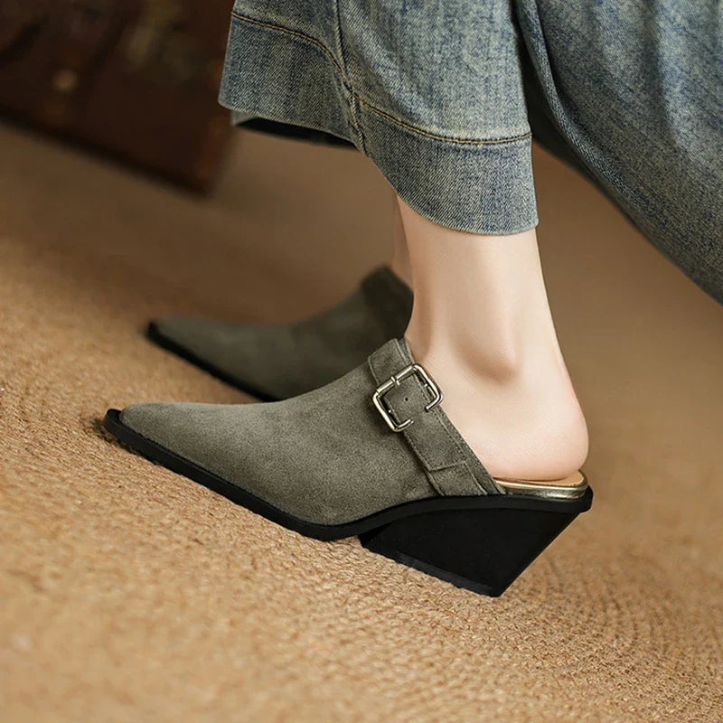 Elmer Suede Mules