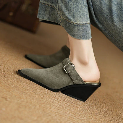 Elmer Suede Mules