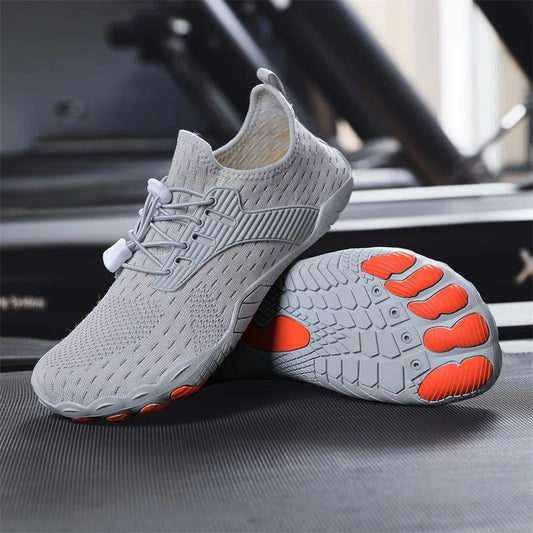 Men Women Zero Drop Trail Running Shoes Wide Toe Box Non Slip - 
Fashinoza