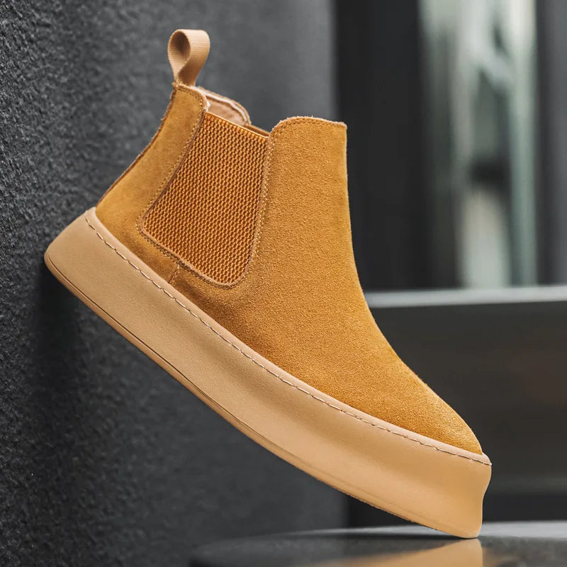 Marco Men's Suede Chelsea Boots