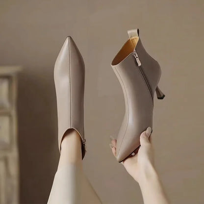 Women's Ankle Boots Pointed Heel