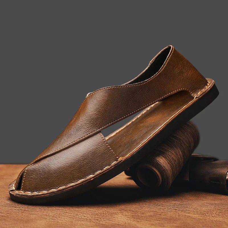 Lincoln Women's Leather Sandal - 
Fashinoza
