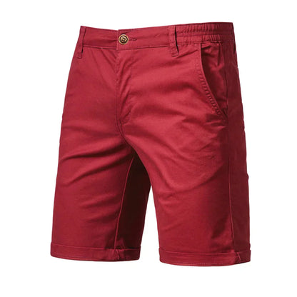 Men's Smart Casual Shorts Lightweight Beige