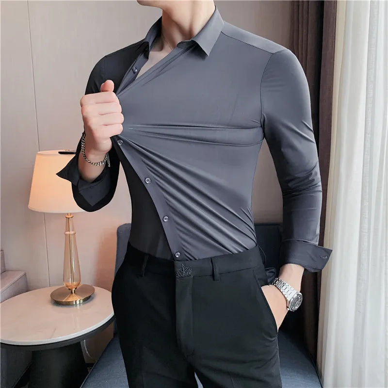Men's Dress Shirt Cotton - 
Fashinoza