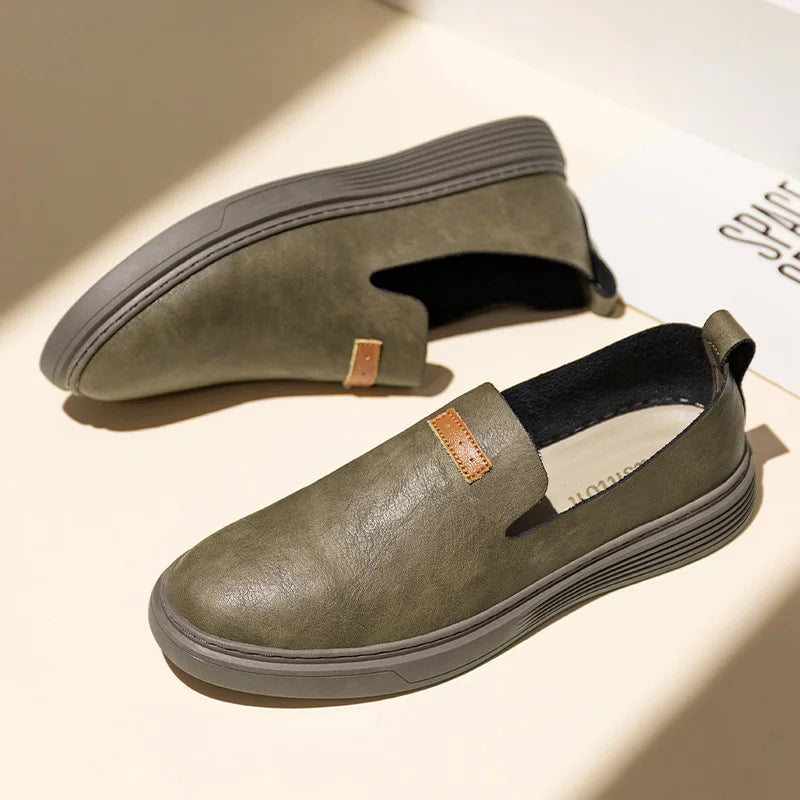 Jorvik Genuine Leather Loafers