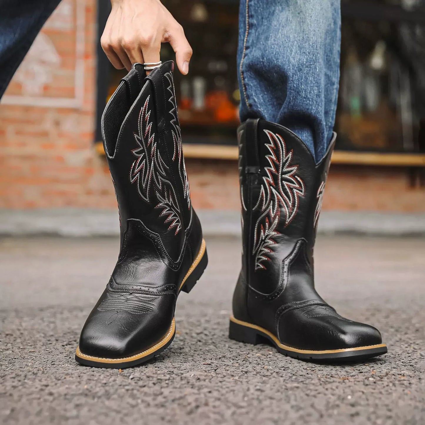 Mason | Men’s Classic Western Leather Cowboy Boots
