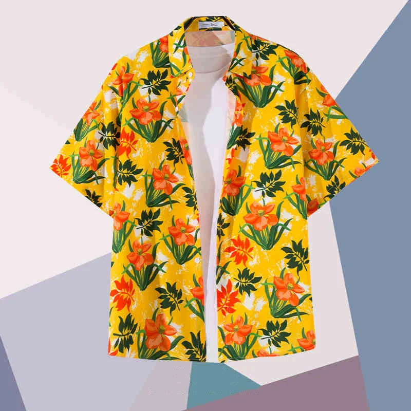 Mens Floral Dress Shirt - 
Fashinoza