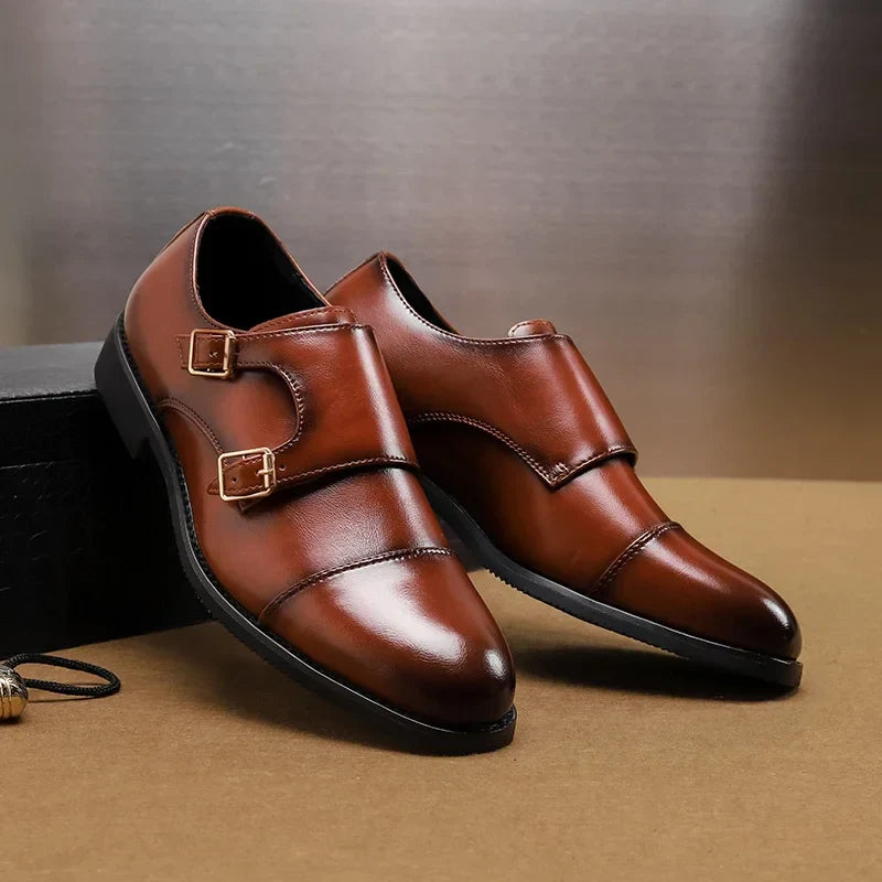 Men's Grandeur Monk Strap Shoes