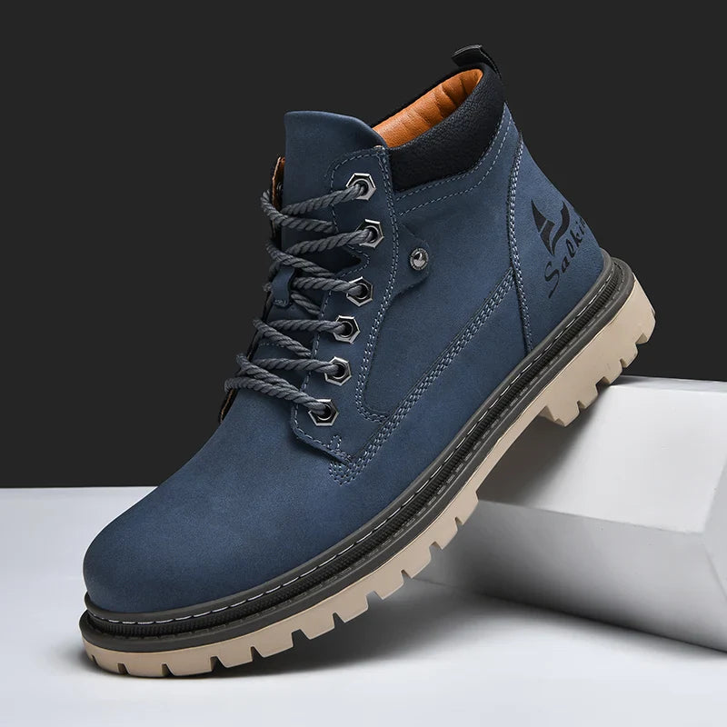 Regon Genuine Leather Boots