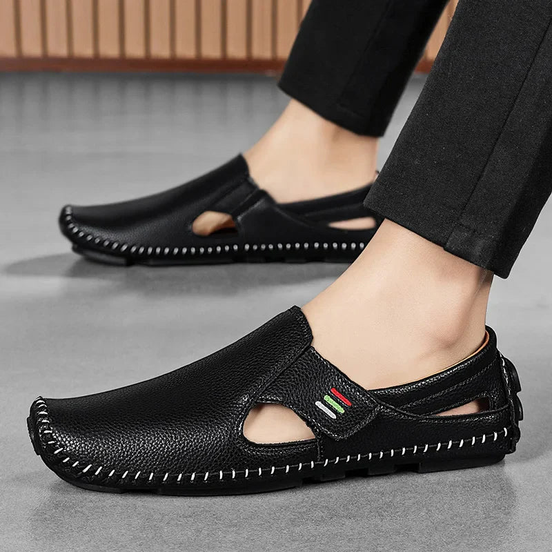 Italian Leather Loafers