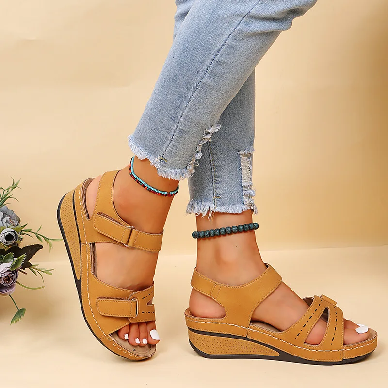 Women's Platform Wedge Sandals Cushioned