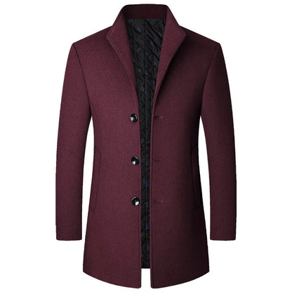Jacob | Men’s Winter Wool Coat for Cold Weather