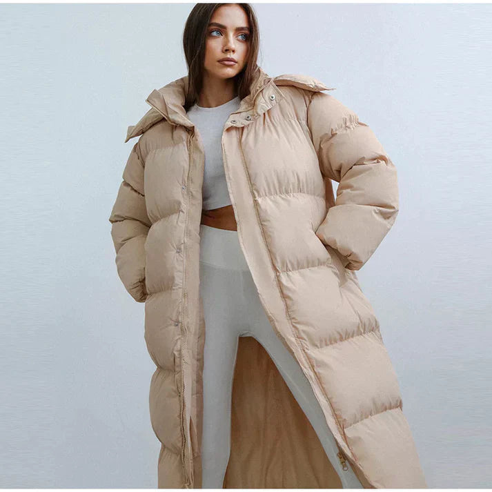 Brooklyn| Women’s Winter Hooded Long Warm Puffer Coat