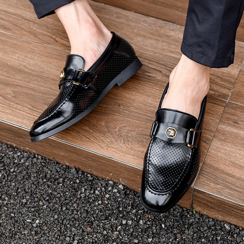 Valenco Men's Leather Loafers