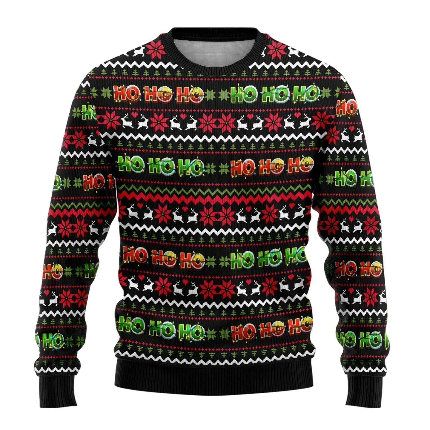 Marcus | Men Spring Graphic Crew Sweater