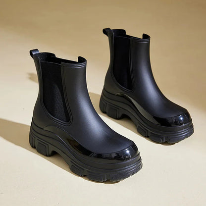 Michelle | Women’s Chunky Winter Chelsea Boots Caliboot