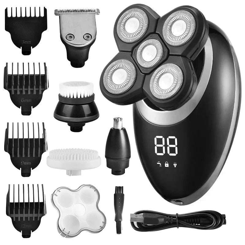 Men's Cordless Trimmer Waterproof Multi-Functional