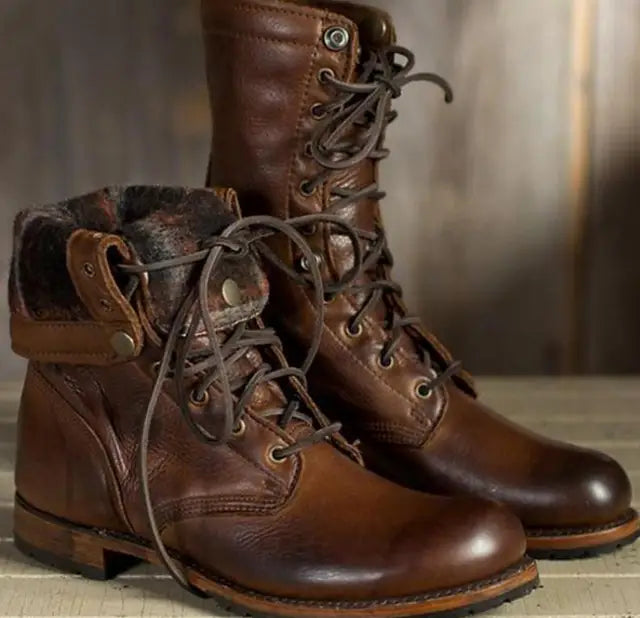 Women's Lace Up Boots