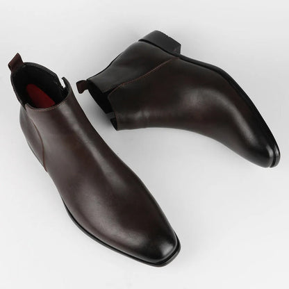 Men’s Sleek Side-Zip Ankle Boots