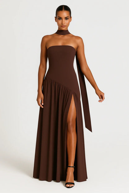 Women's Strapless Maxi Dress