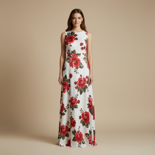 Women's Floral Dress Lightweight - 
Fashinoza