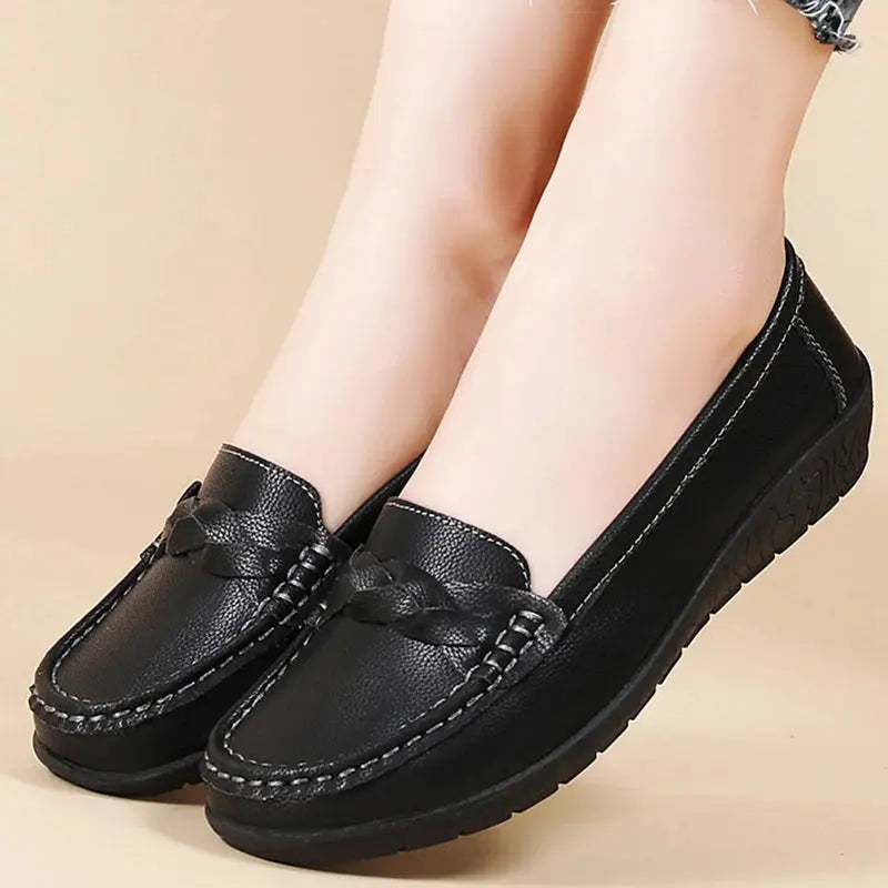 Soft Black Loafers for Women – Effortless Style & Comfort