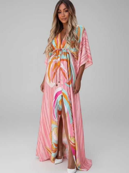 Women's Split Thigh Maxi Dress - Fashinoza
