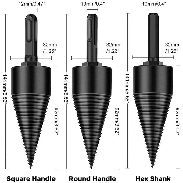Wood Splitter Log Splitting Tool Efficient Manual