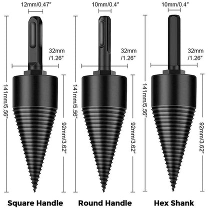 Wood Splitter Log Splitting Tool Efficient Manual