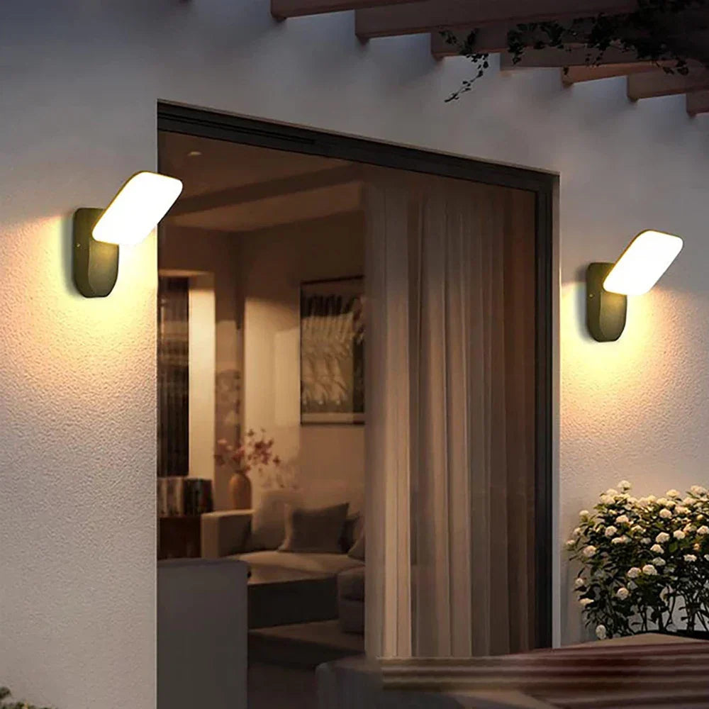 Outdoor Wall Light 12W Waterproof Motion Sensor - Fashinoza
