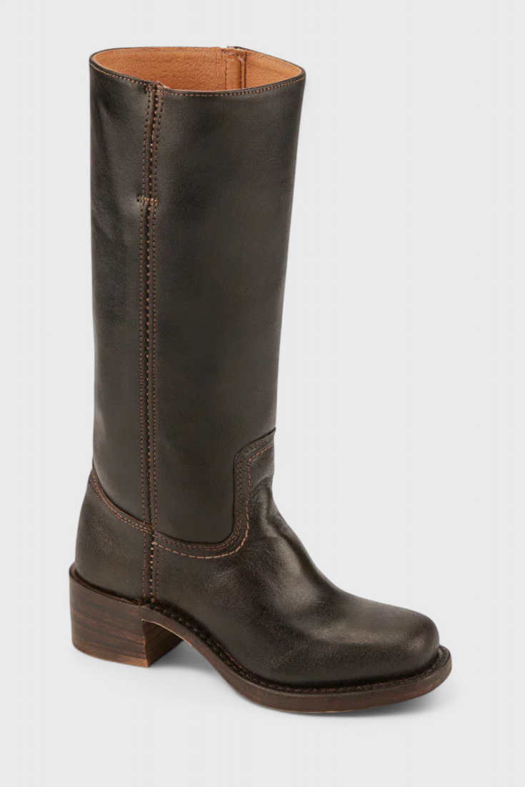 Amelia | Women Winter Block Heel Knee Boots