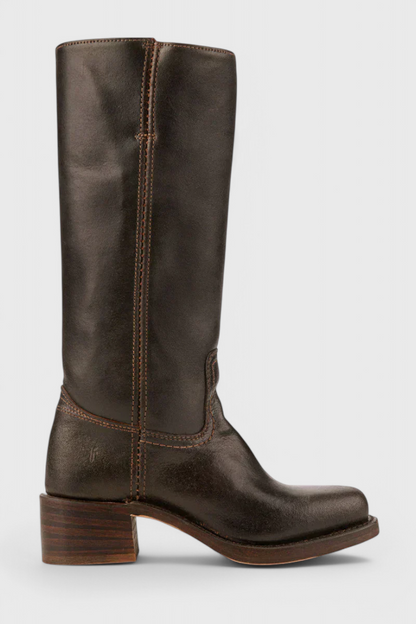 Amelia | Women Winter Block Heel Knee Boots