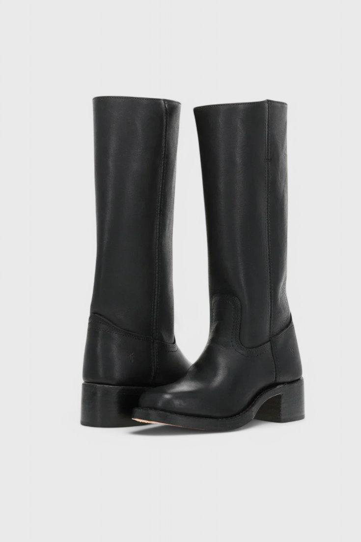 Amelia | Women Winter Block Heel Knee Boots