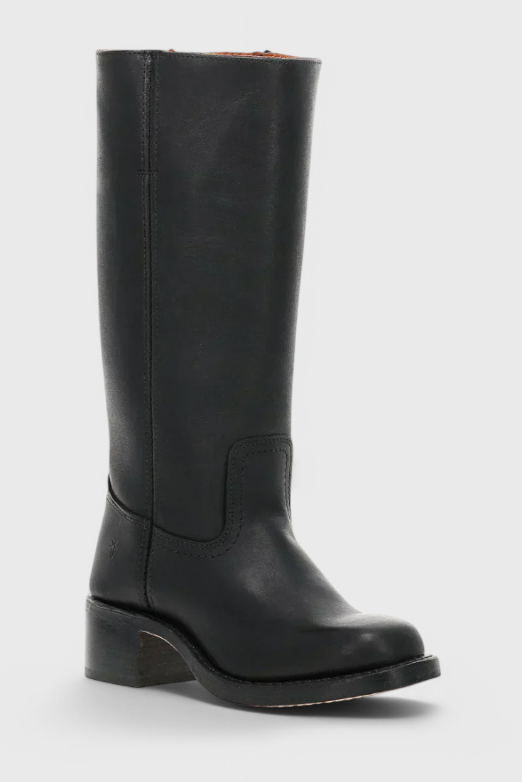 Amelia | Women Winter Block Heel Knee Boots