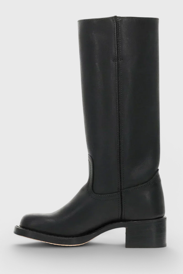 Amelia | Women Winter Block Heel Knee Boots