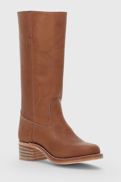 Amelia | Women Winter Block Heel Knee Boots