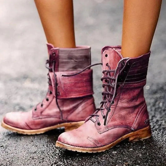 Women's Ankle Boots Comfortable Versatile - 
Fashinoza