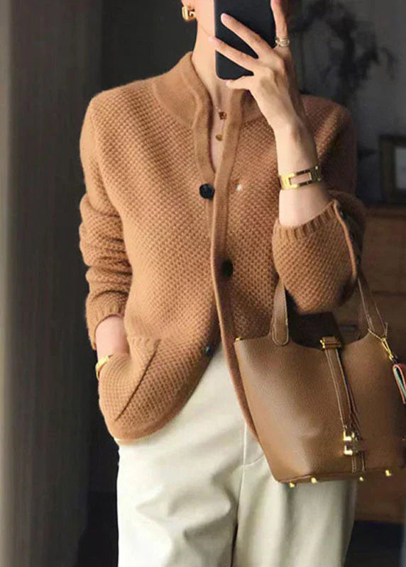 Women's Elegant Button Cardigan