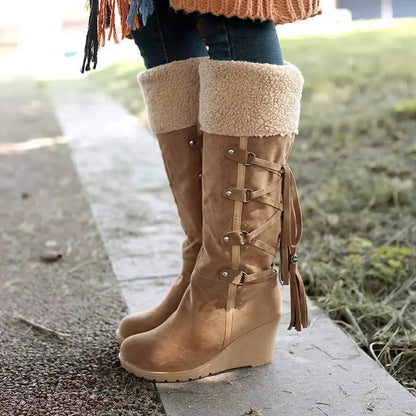 Women's Mid-Calf Rain Boots Comfortable - 
Fashinoza