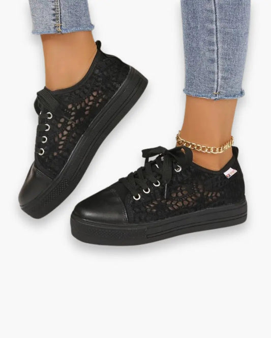 Women's Breathable Comfortable Sneakers - 
Fashinoza