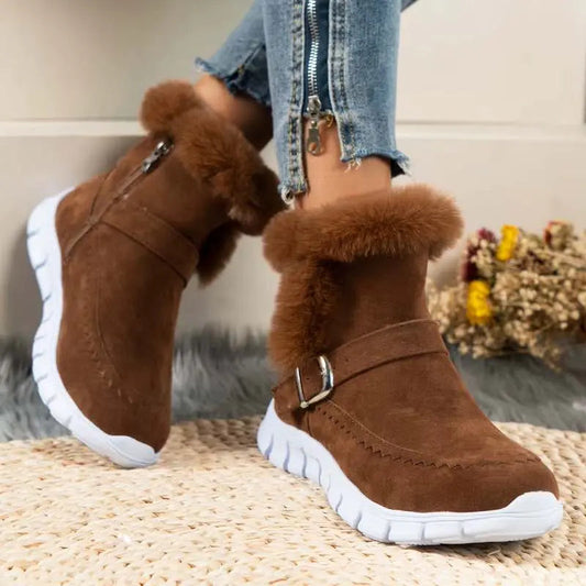 Women's Winter Boots Warm Elegant - 
Fashinoza