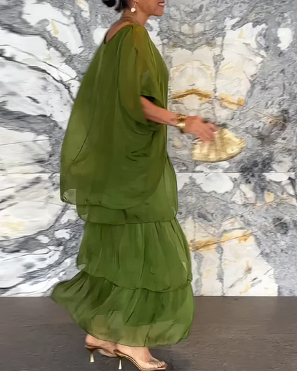 Women's Summer Dress Flowing Silhouette