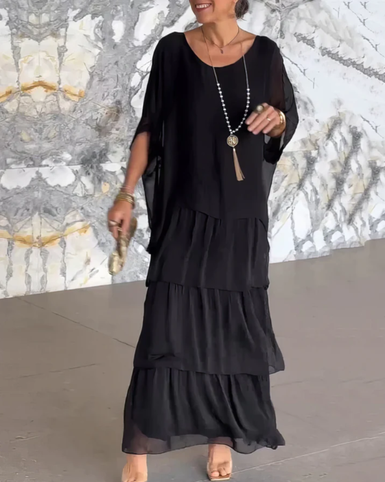 Women's Summer Dress Flowing Silhouette