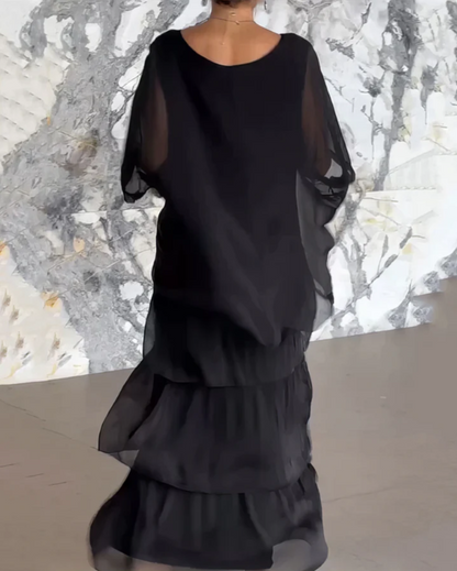 Women's Summer Dress Flowing Silhouette