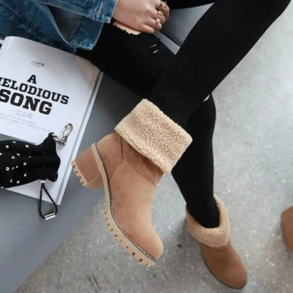 Suede Ankle Boots for Women – Elegant & Comfortable Winter Style