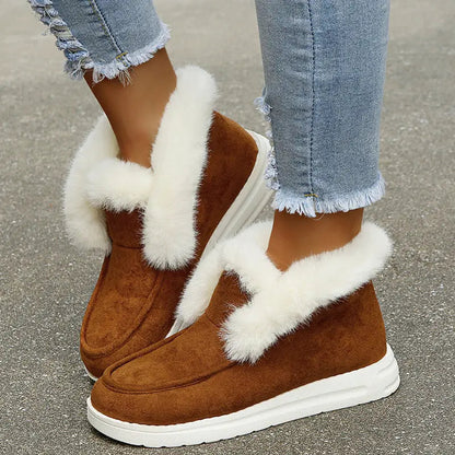 Suede Winter Boots for Women – Cozy & Stylish